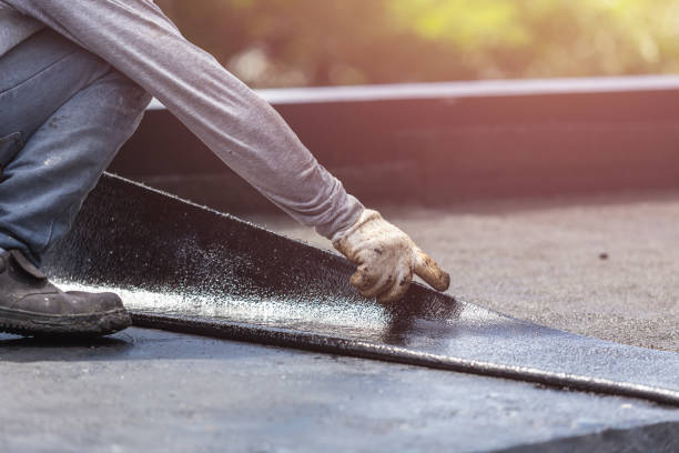 Professional Waterproofing technician working in Atlantic Beach, NY